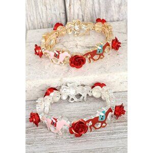 Equestrian Jockey Stretch Bracelet